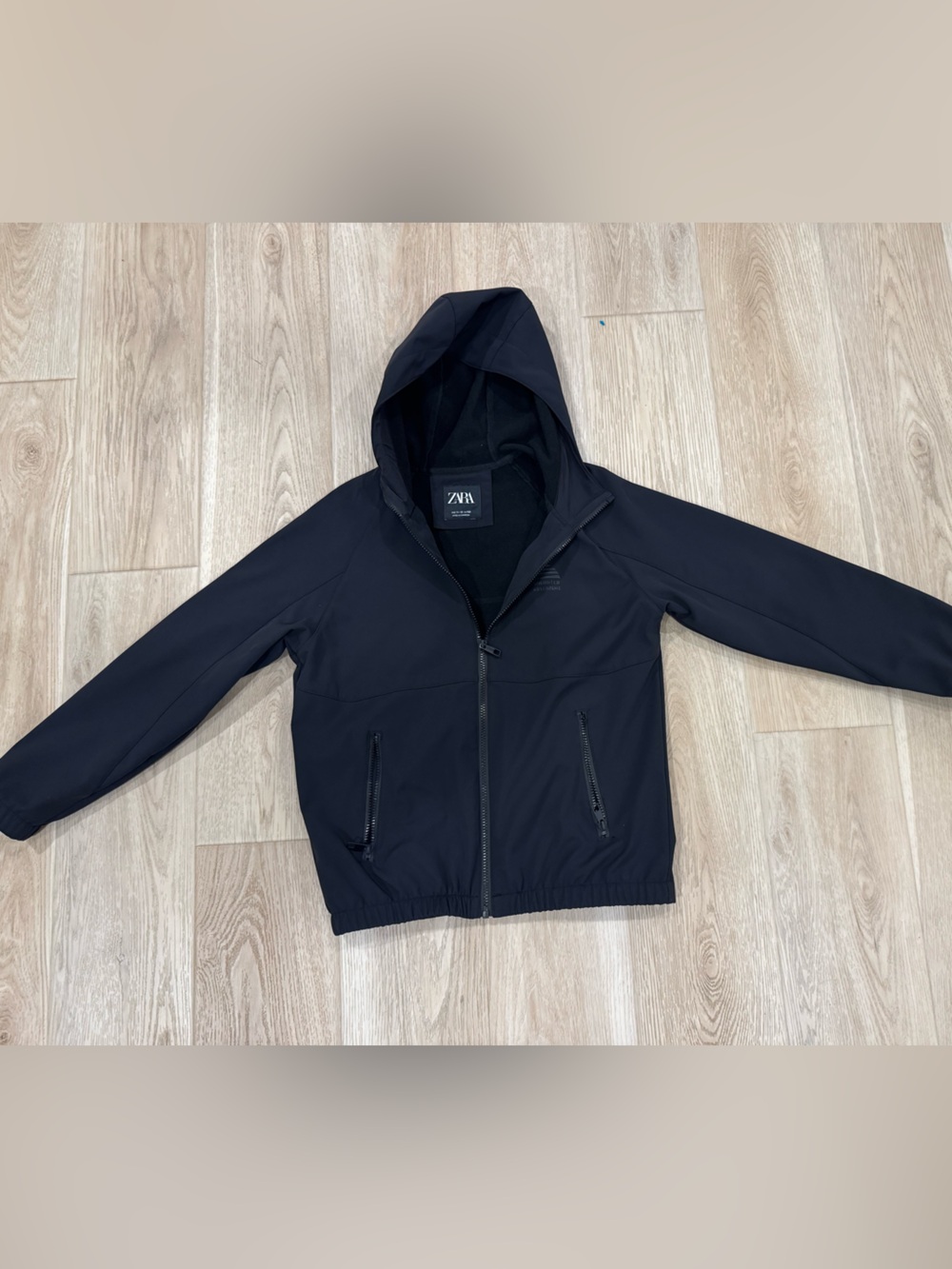 Zara Boys Water Repellent Soft Shell Jacket - Picture 2 of 7